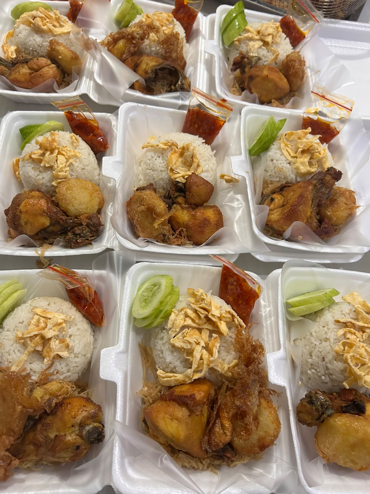 Nasi Gurih Perkedel